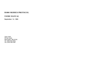 Thumbnail of document Manual - D1200M Modbus Current Input Modules